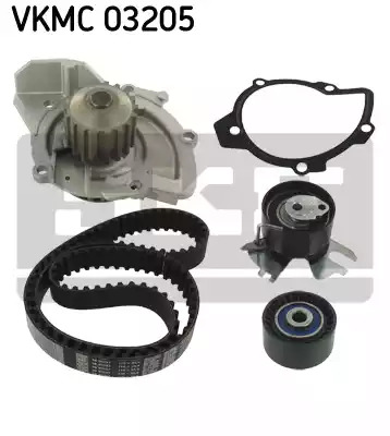 Комплект водяного насоса / зубчатого ремня SKF VKMC 03205 (VKMA 03205, VKPC 83207)